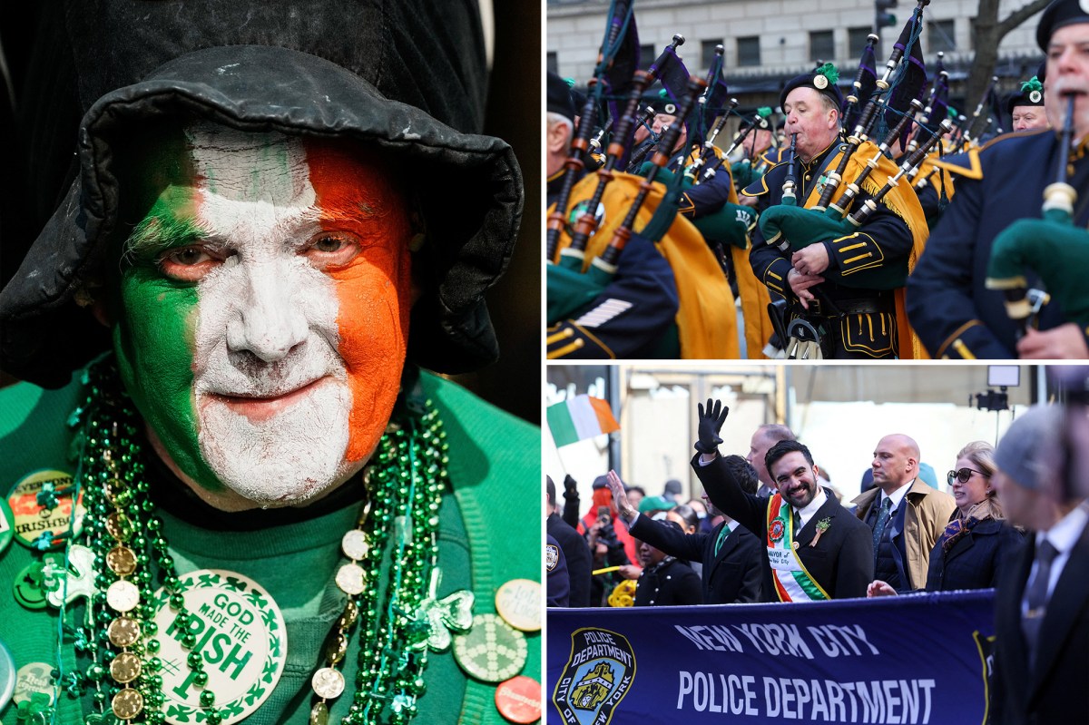 Millions of NYers celebrate their Irish heritage at NYC's St. Patrick's Day parade -- check out the fun
