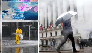 More snow showers on the way for NY -- 'Cold front coming on through'