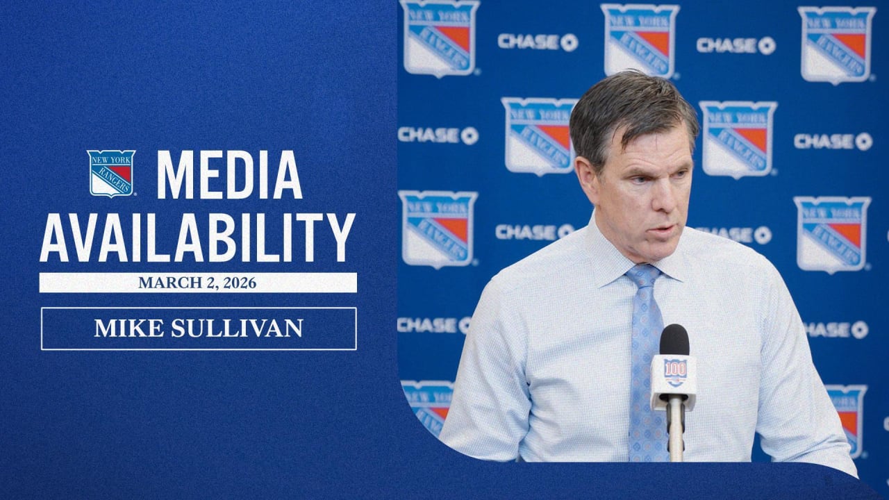 Postgame: Mike Sullivan | New York Rangers