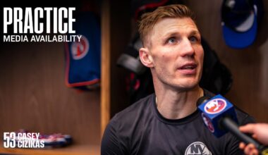 Practice 3/27: Casey Cizikas | New York Islanders