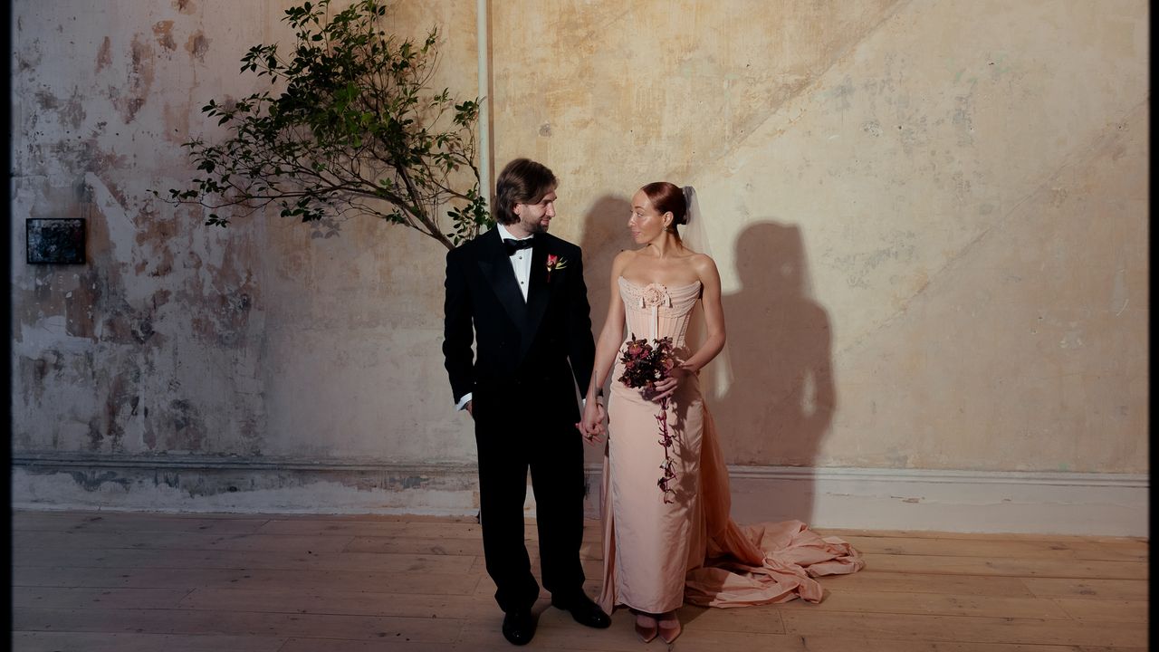 The Bride Wore Pink for an Unconventional New York Wedding That Traversed the City