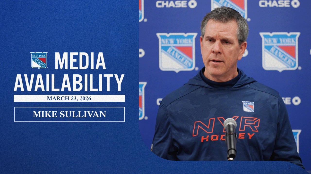 Pregame: Mike Sullivan | New York Rangers