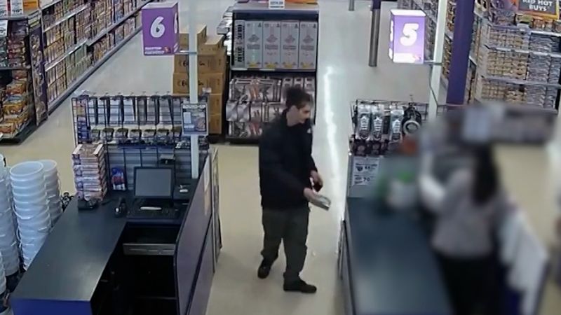 Video shows suspect at firework store before NYC attack