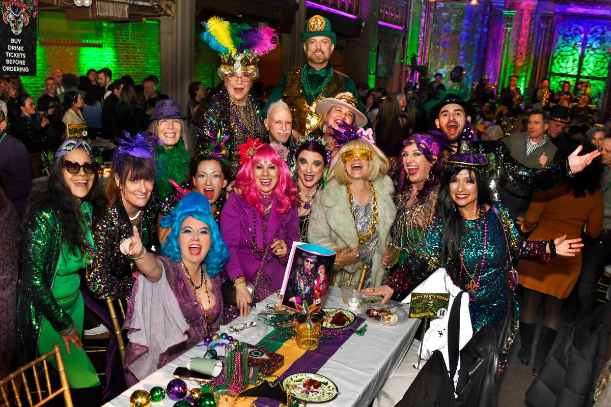 From despair to dancing: Pat Brown’s Mardi Gras tribute to a lost love keeps the good times rolling on the Lower East Side