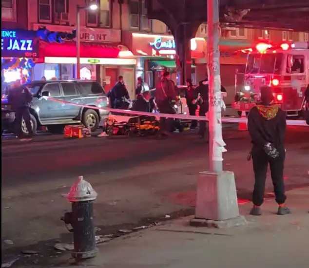 A scooter rider was killed after crashing into a pothole on Liberty Avenue in Ozone Park on Monday , March 9. 