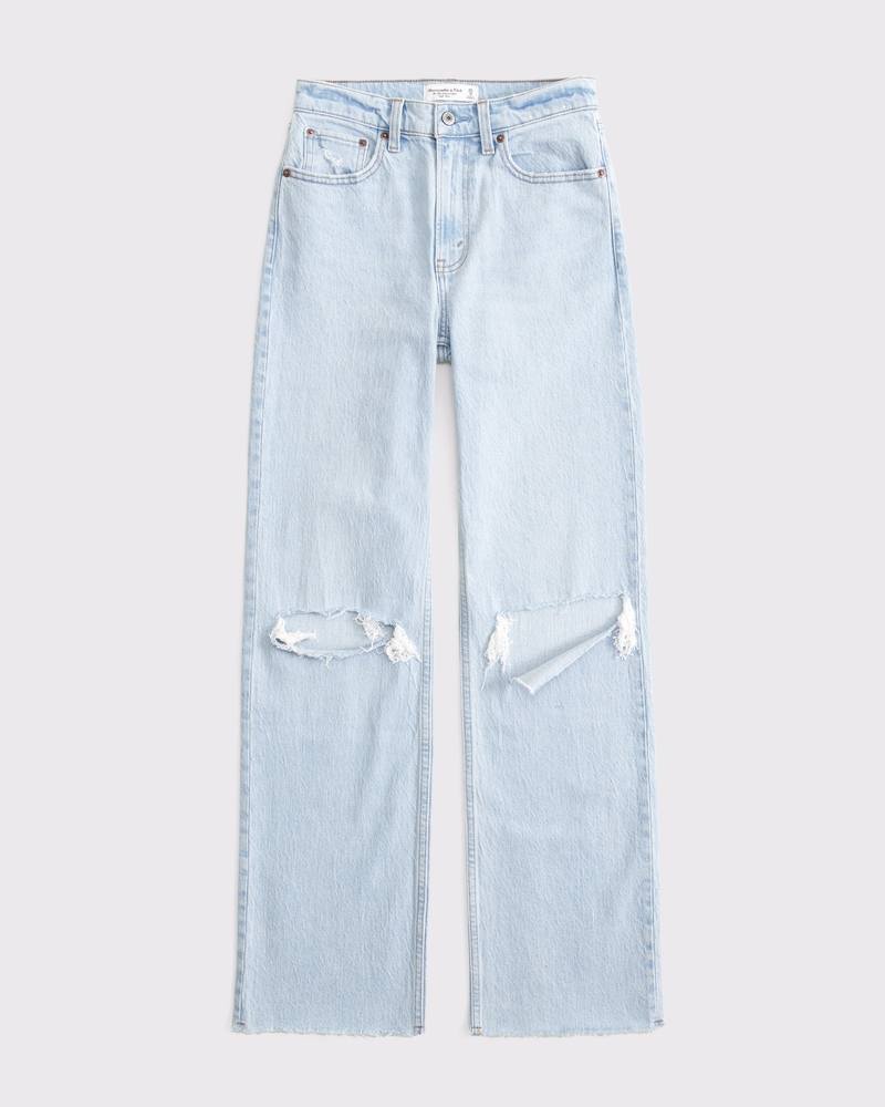 High Rise 90s Relaxed Cuffed Hem Jean