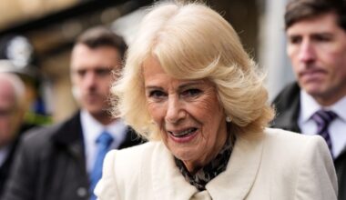 Queen Camilla Wears Mysterious Brooch
