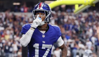 Titans adding WR Wan'Dale Robinson, QB Mitchell Trubisky