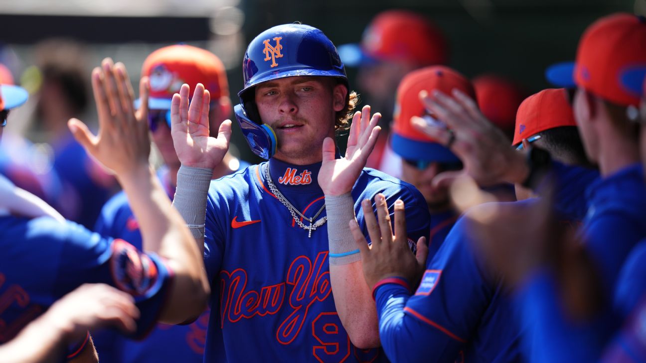 Mets phenom Carson Benge to start in right field