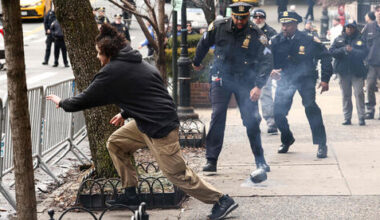 Explosive device thrown during protest outside NYC Mayor Zohran Mamdani's residence,