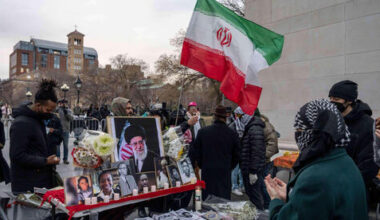 ‘Death to America, death to Israel’ chants at NYC Khamenei vigil before brawl erupts