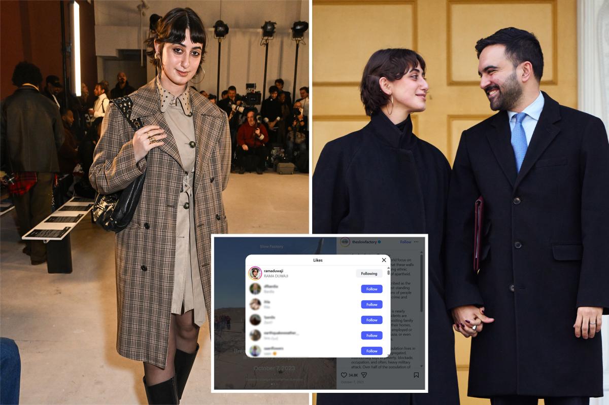 NYC first lady Rama Duwaji liked social media post supporting Palestinian resistance after Oct. 7 attack: report