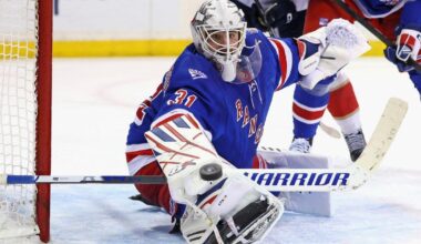 Rangers erupt for three goals in third period, beat Panthers