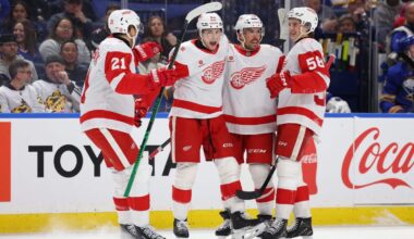 Red Wings’ win over Sabres answers key questions, but the big one remains