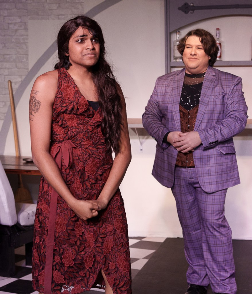 Bryn Bollimpalli and Riplie Sugden in Riot Queens. Photo: Gregory Parkinson