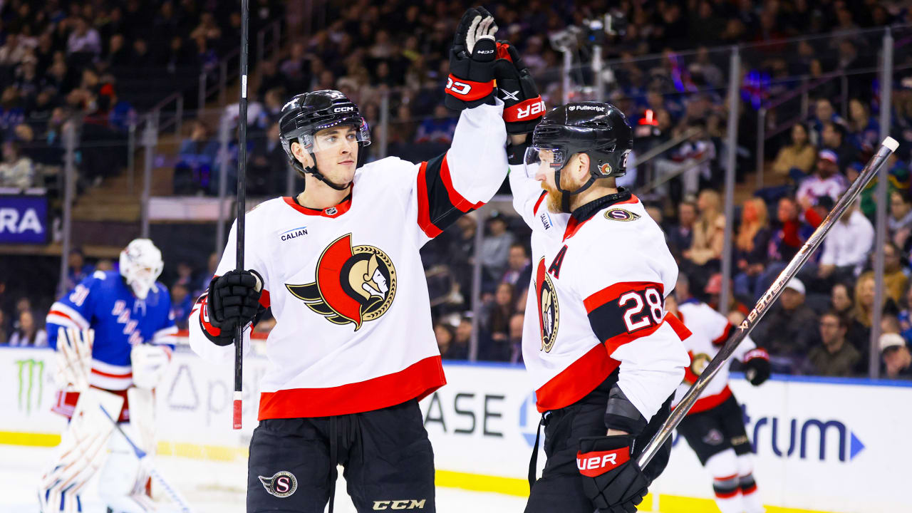 Senators tighten wild-card race in East with win against Rangers
