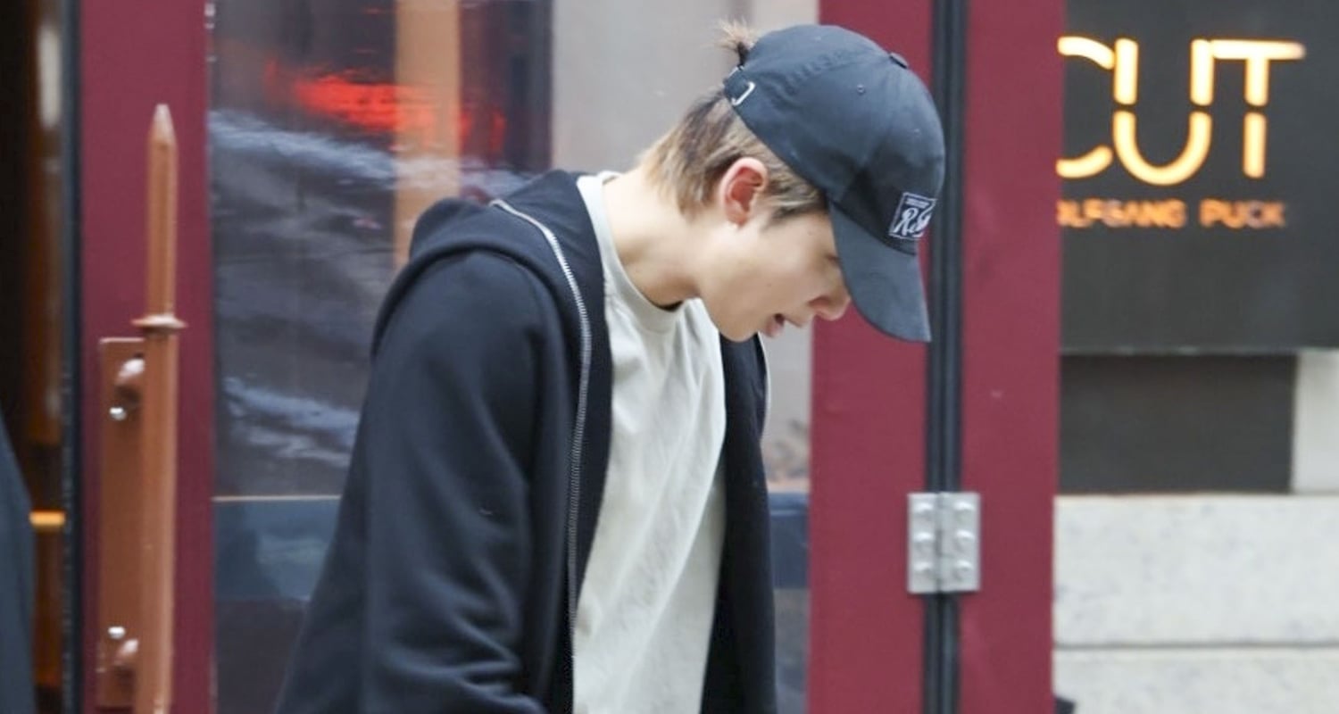 BTS’ RM Uses Crutches While Out In NYC with His Bandmates After Suffering Ankle Injury | BTS, J-Hope, Jimin, Jin, Jungkook, rm, Suga, v | Celebrity News and Gossip | Entertainment, Photos and Videos