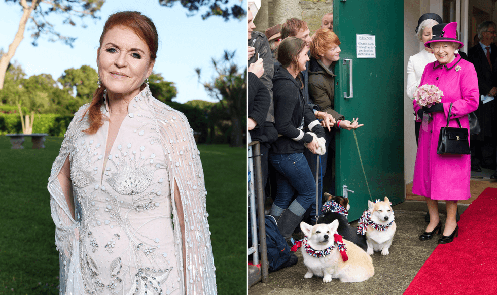 Sarah Ferguson and Queen