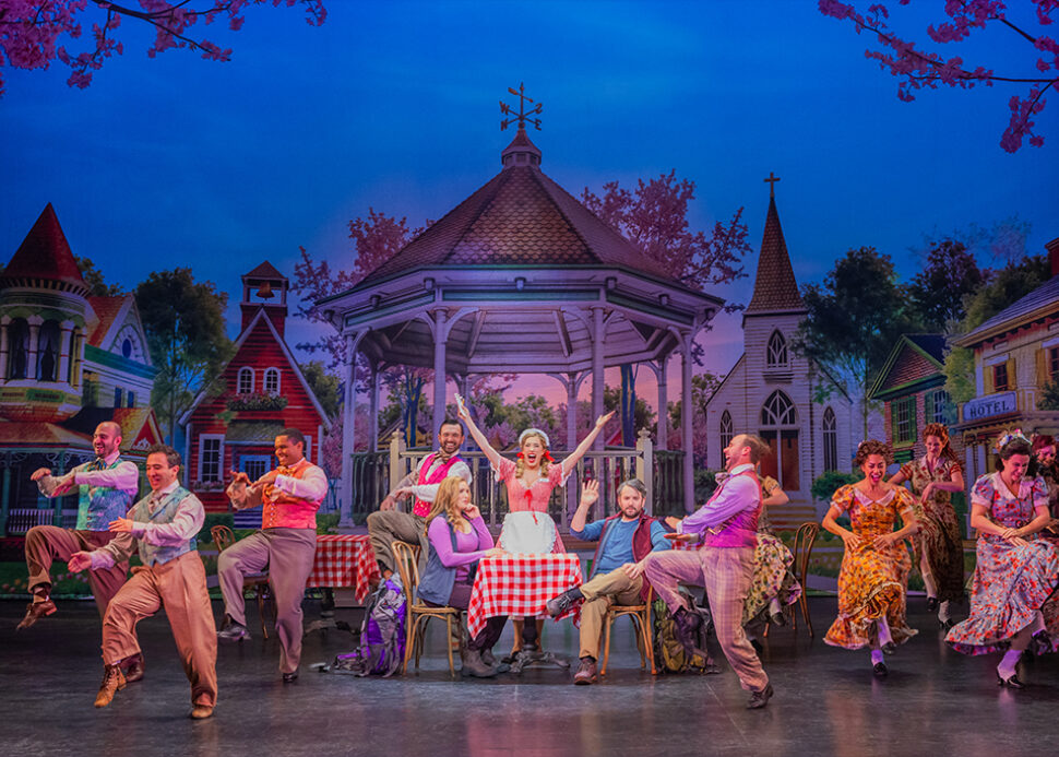 Schmigadoon The Kennedy Center Production Photos 2024 Sara Chase, McKenzie Kurtz, Alex Brightman HR