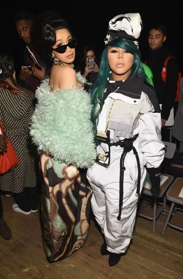 Cardi B and Lil’ Kim reflect their Bronx and Brooklyn roots through bold fashion and strong presence in New York City