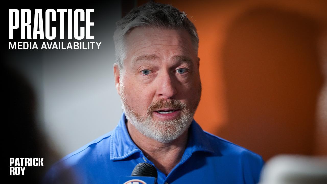 Practice 3/3: Patrick Roy | New York Islanders