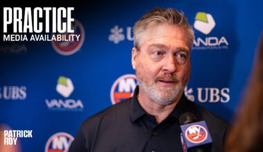 Practice 3/27: Patrick Roy | New York Islanders
