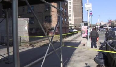 NYPD is searching for a suspect in a triple stabbing in Brownsville, Brooklyn. Here's the latest.