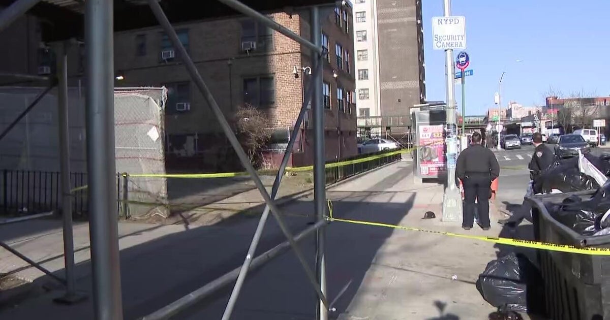 NYPD is searching for a suspect in a triple stabbing in Brownsville, Brooklyn. Here's the latest.