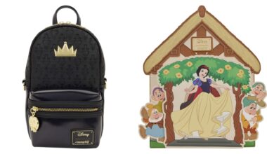 New Snow White and Evil Queen Loungefly Bags