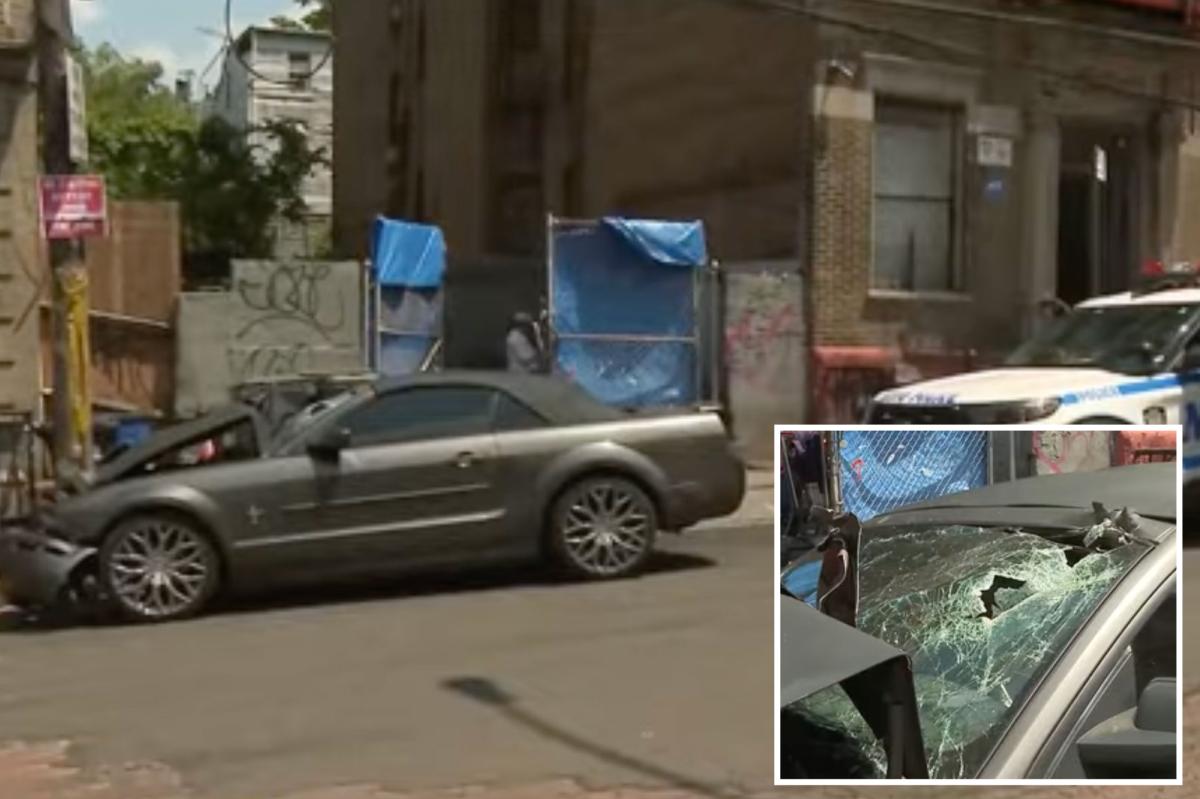 Ford Mustang driver who allegedly hit 6 pedestrians in wild caught-on-video NYC crash charged with attempted murder: cops