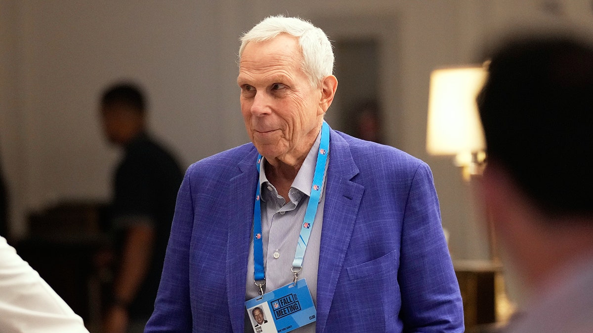 Steve Tisch arrives for meetings in New York City