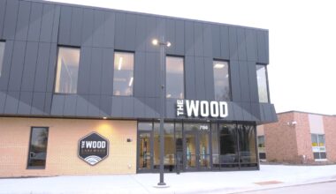 exterior of the new teen center in Brooklyn Park