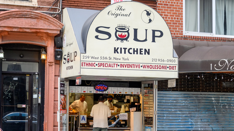 The Original Soup Kitchen, made famous by the Soup Nazi in 