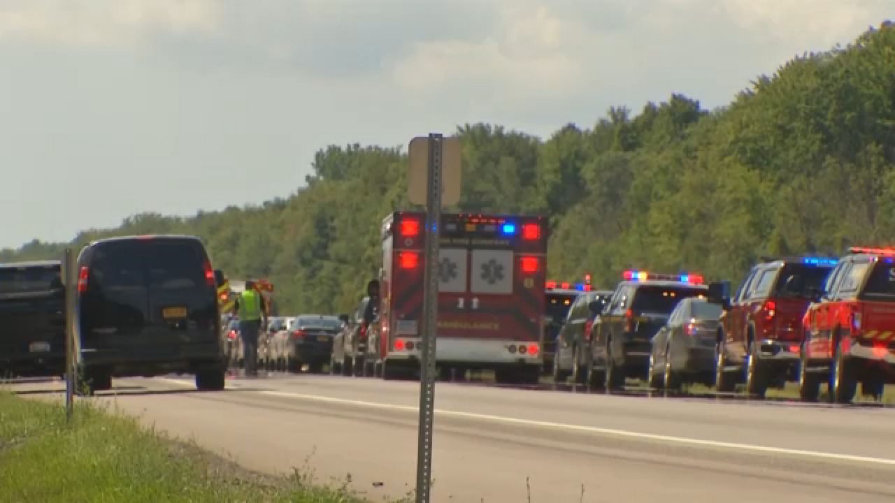 new york state thruway bus crash