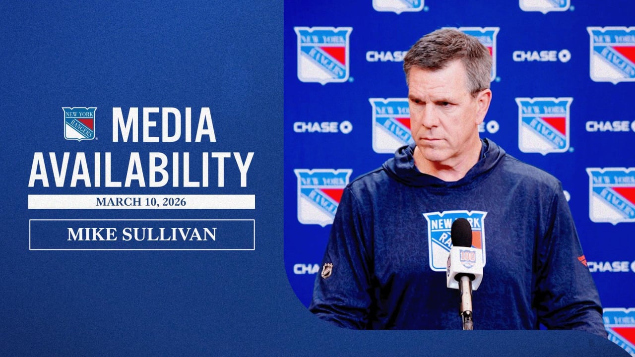 Pregame: Mike Sullivan | New York Rangers