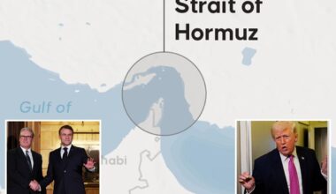 Trump tells allies to build up 'delayed courage,' and take the Strait of Hormuz