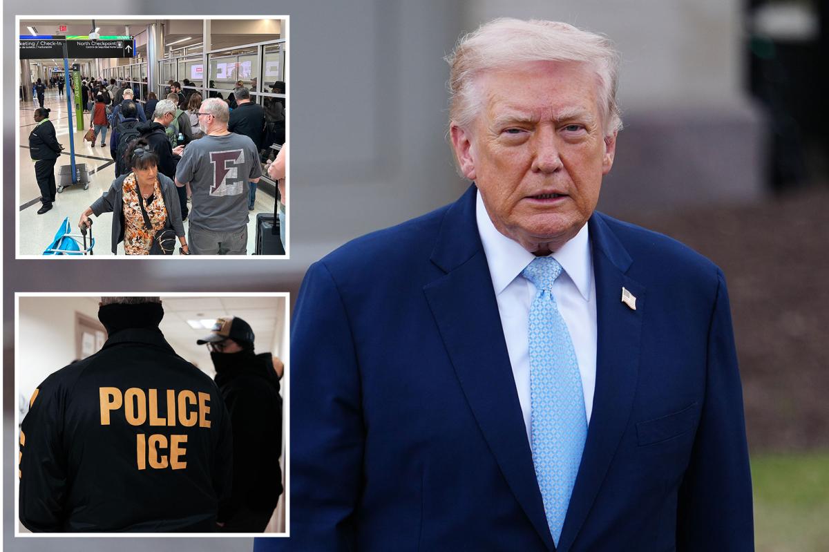 Trump threatens to unleash ICE agents on US airports if Dems don't end shutdown