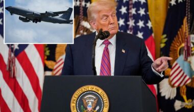 Trump blasts ‘misleading’ media reporting US tanker planes destroyed by Iran