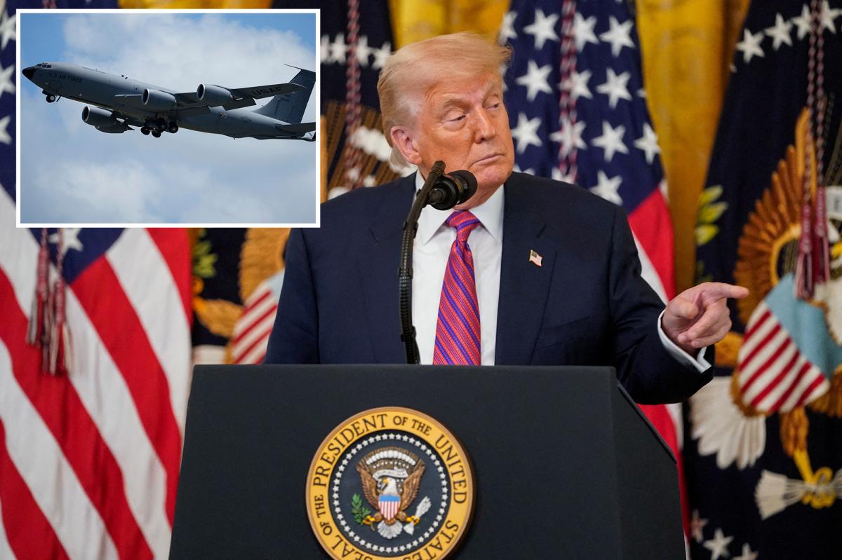 Trump blasts ‘misleading’ media reporting US tanker planes destroyed by Iran