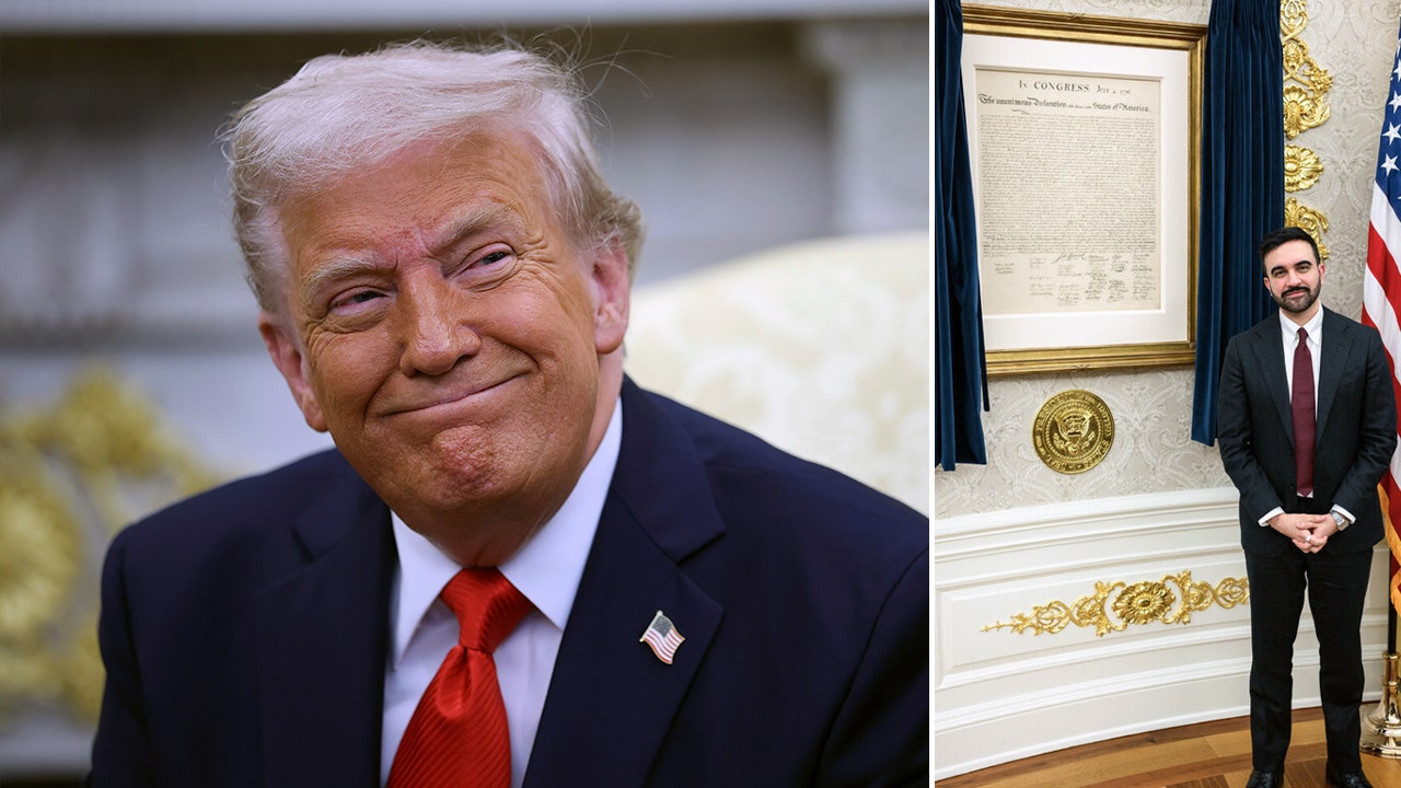 Trump says NYC Mayor Zohran Mamdani made 'big progress' on Declaration