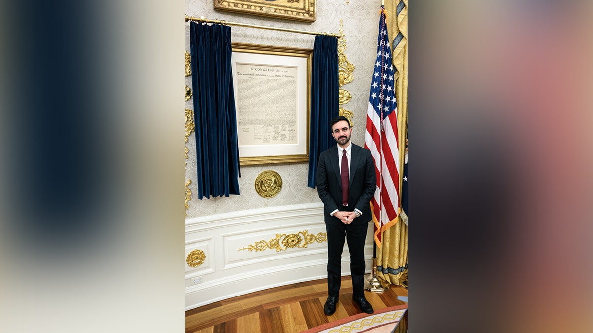 Mamdani at Oval Office