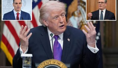 Trump goes off on 'loser' Spain, tells The Post UK's Keir Starmer should help with Iran 'without question': 'Very disappointing'