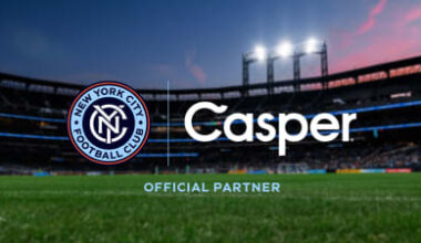 New York City FC Announce Casper Sleep Inc. as an Official Partner