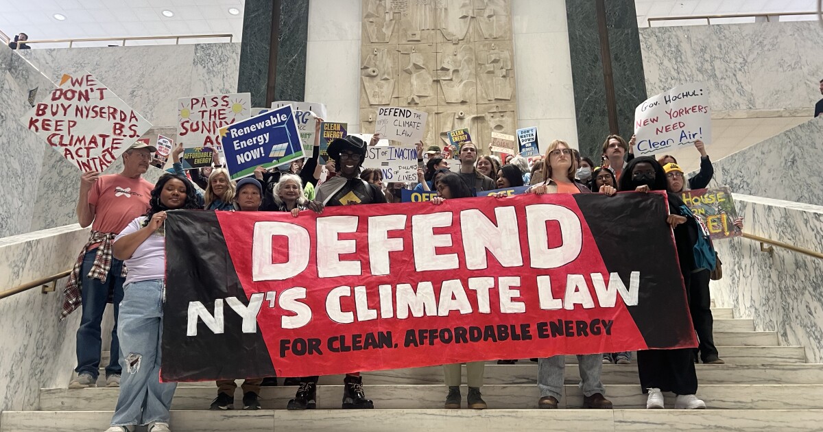 Climate advocates arrested at New York State Capitol