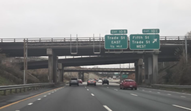 Local News Roundup: I-77 project's environmental impact, former EpiCentre set to hit Market, Queens University is going dancing | WFAE 90.7