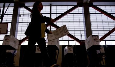 46% of Americans want National Guard to monitor voting : NPR