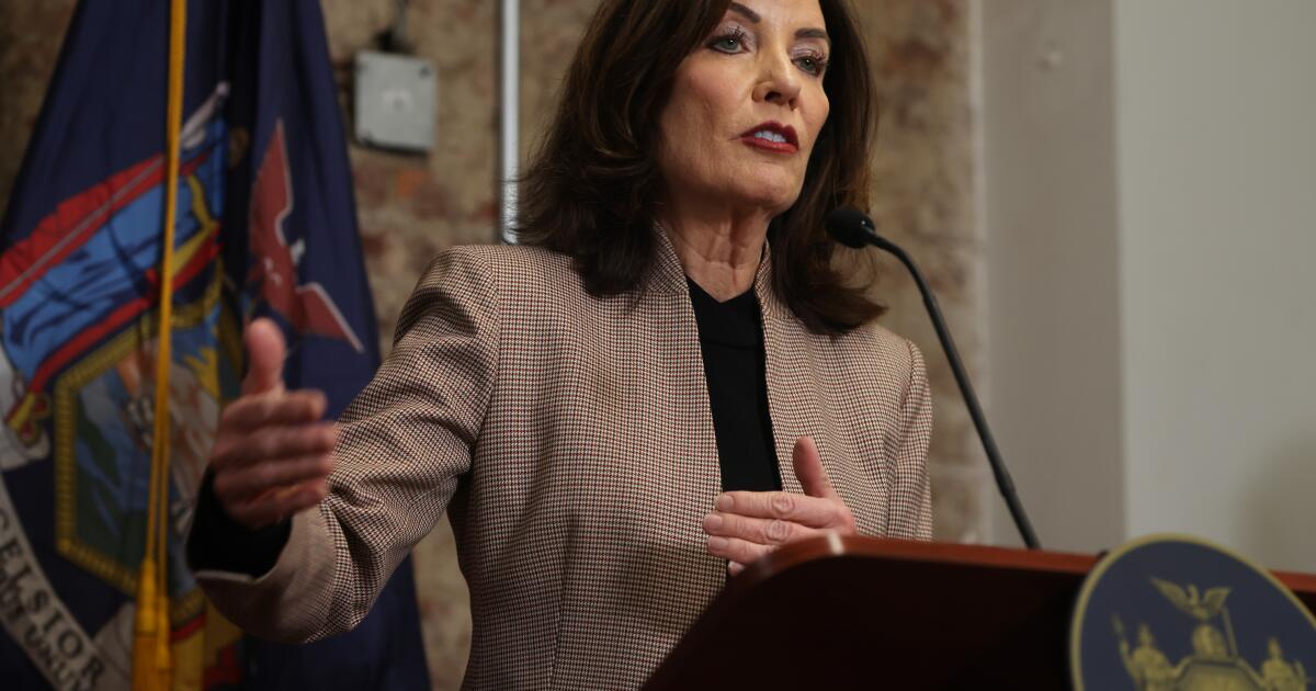 New York Gov. Hochul moves to weaken aggressive state climate law