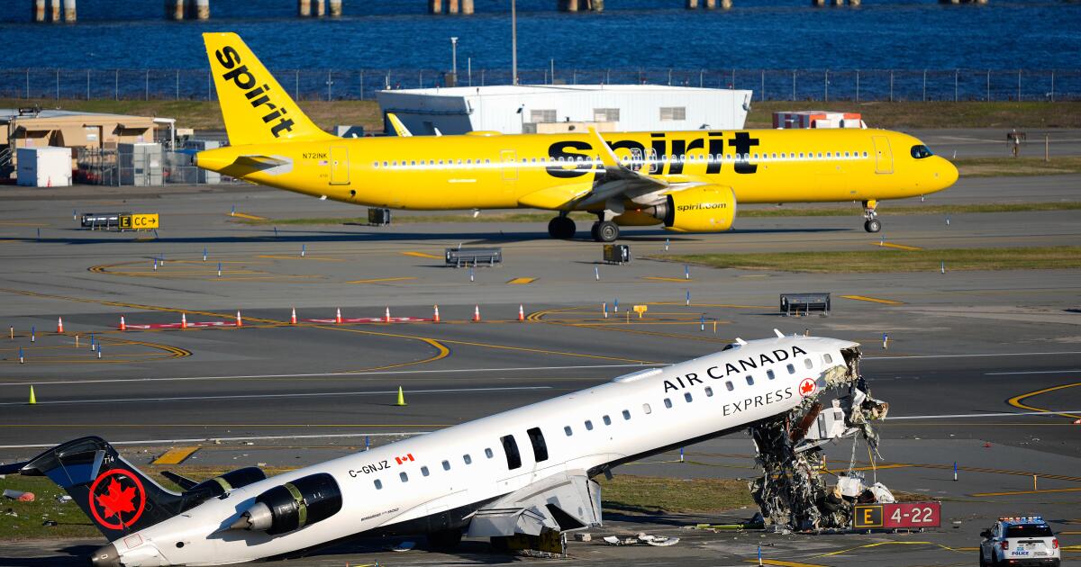 New York plane crash investigation looking at cockpit recorder and controllers