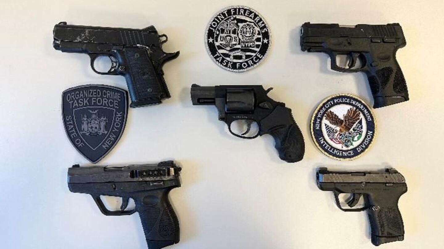 Man faces 176 charges after multi-agency investigation dismantles New York gun trafficking operation