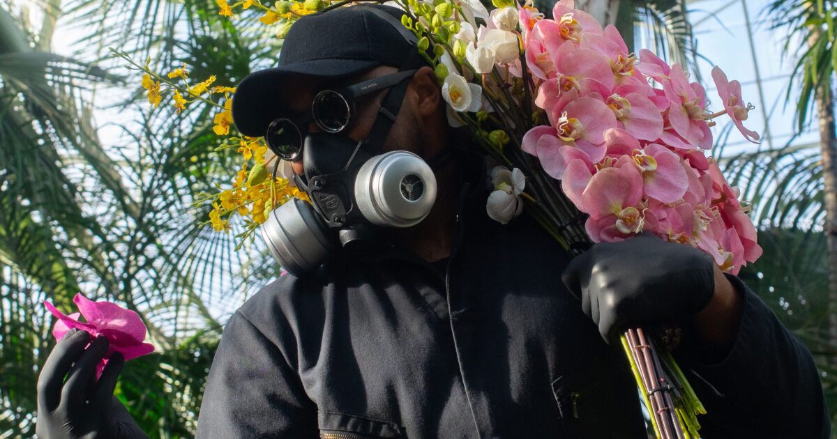 A mysterious floral artist has taken over the New York Botanical Garden